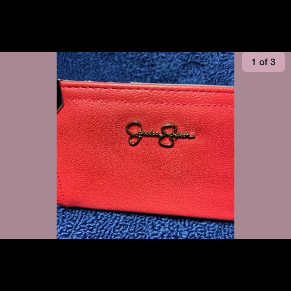 Jessica Simpson red wallet